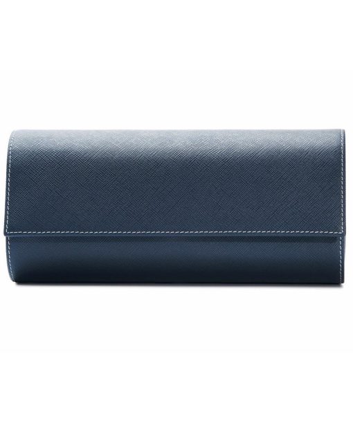 Leanschi 3 watch roll/blue leather