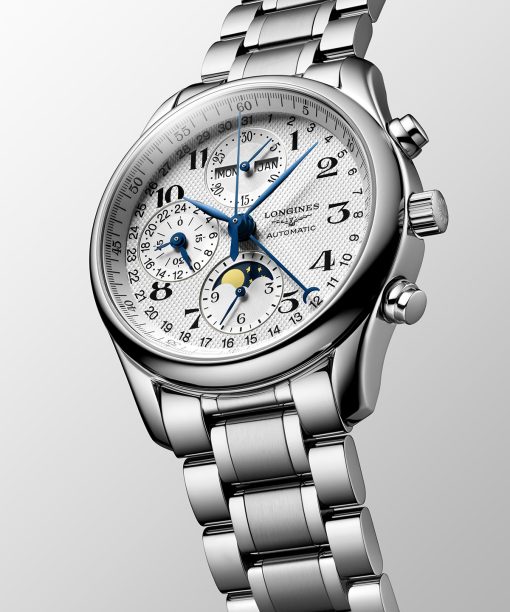Alternative view of The Longines Master Collection Small Seconds Moon Phase 40.00 mm - L2.673.4.78.6