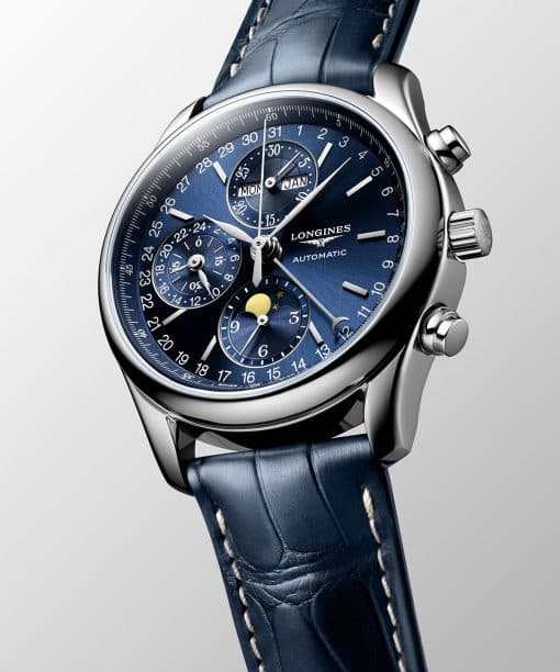 Alternative view of The Longines Master Collection Small Seconds Moon Phase 40.00 mm - L2.673.4.92.0