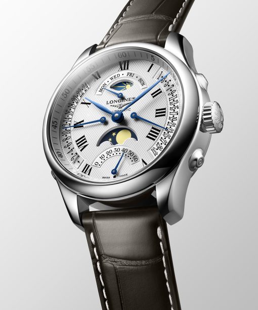 Alternative view of The Longines Master Collection Small Seconds Moon Phase 41.00 mm - L2.738.4.71.3