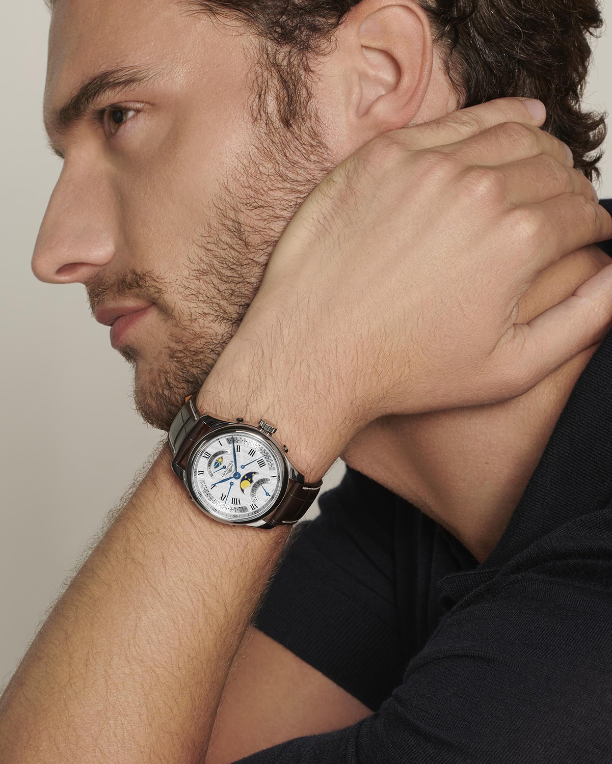 The Longines Master Collection Small Seconds Moon Phase 41.00 mm - L2.738.4.71.3 - Bilde 4