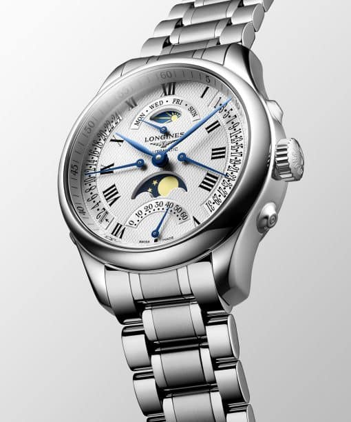 Alternative view of The Longines Master Collection Small Seconds Moon Phase 41.00 mm - L2.738.4.71.6