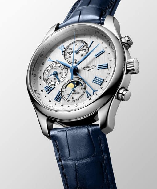 Alternative view of Longines Master Collection Chronograph Moon Phase 42mm - L2.773.4.71.2