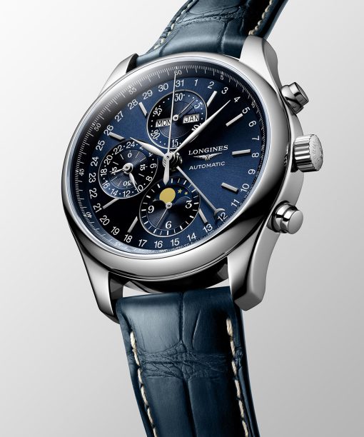 Alternative view of The Longines Master Collection Small Seconds Moon Phase 42.00 mm - L2.773.4.92.0