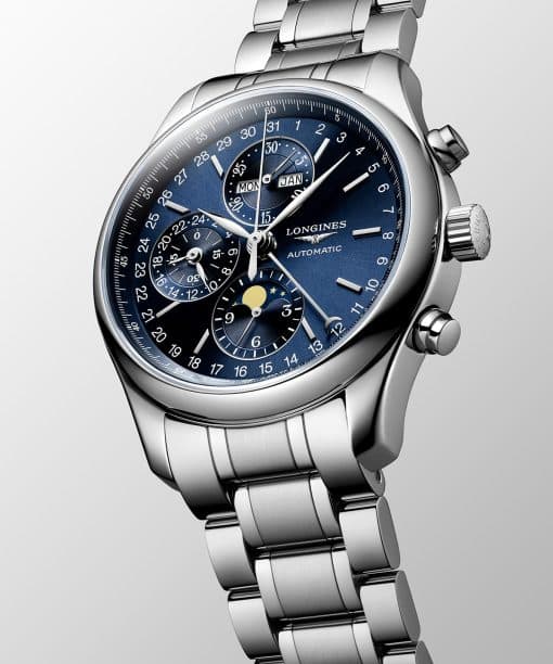 Alternative view of The Longines Master Collection Small Seconds Moon Phase 42.00 mm - L2.773.4.92.6