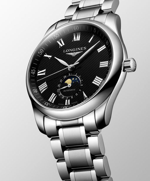 Alternative view of Longines Master Collection Moon Phase 40mm - L2.909.4.51.6