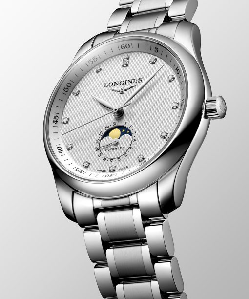 Alternative view of Longines Master Collection Moon Phase 40mm - L2.909.4.77.6