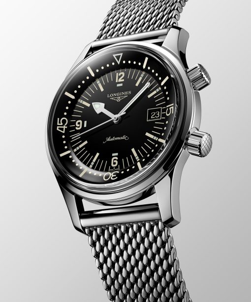 Alternative view of Longines The Legend Diver Watch 42mm - L3.774.4.50.6