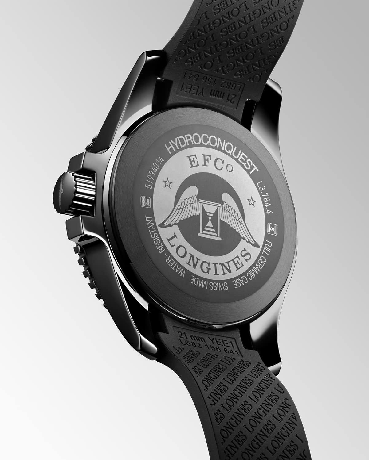 Longines HydroConquest Ceramic 43mm - L3.784.4.56.9 - Bilde 3