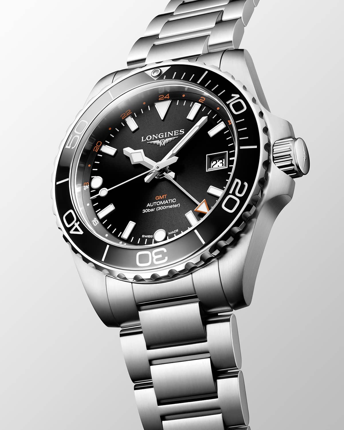 Longines HydroConquest GMT 41MM - L3.790.4.56.6 - Bilde 2