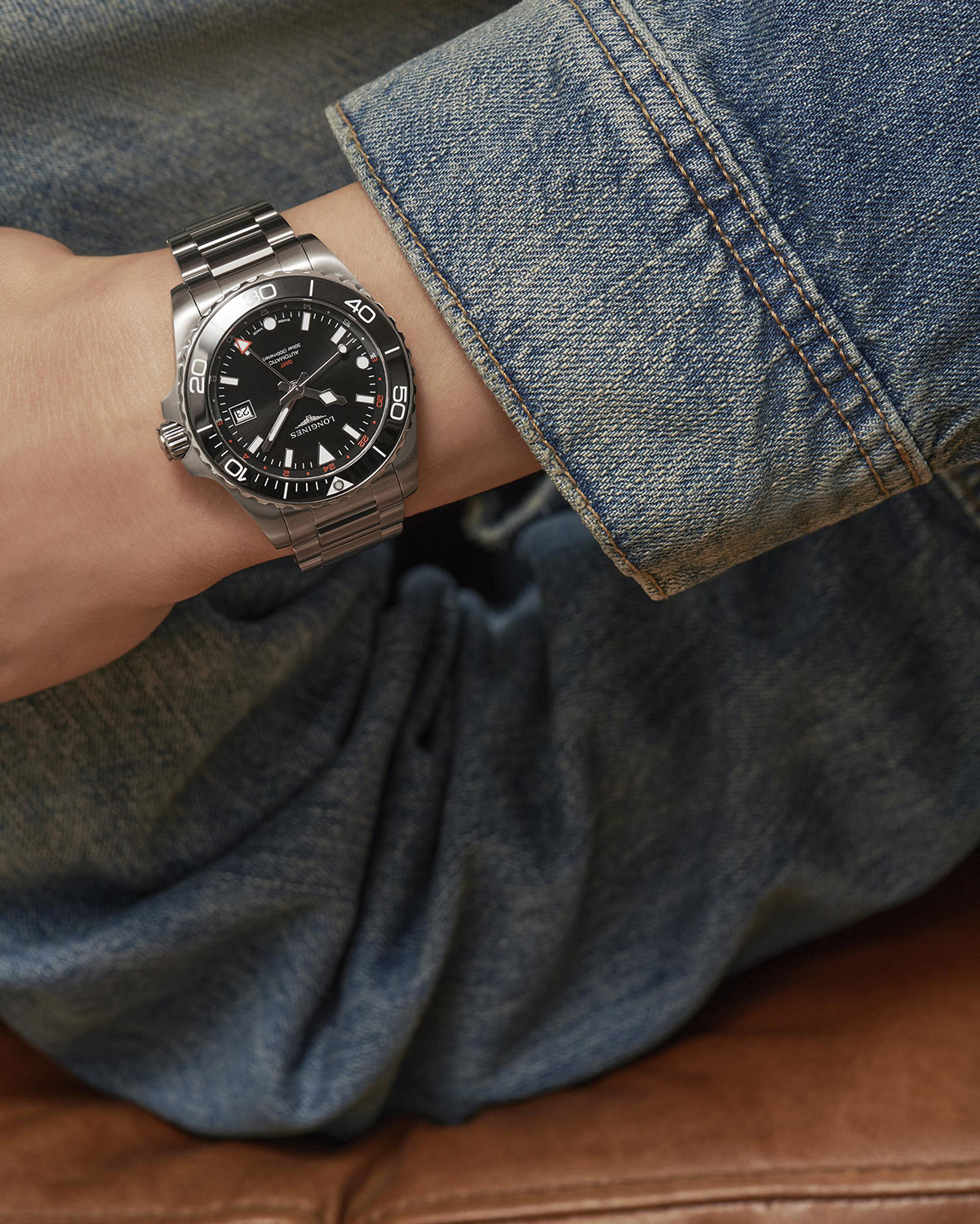 Longines HydroConquest GMT 41MM - L3.790.4.56.6 - Bilde 5