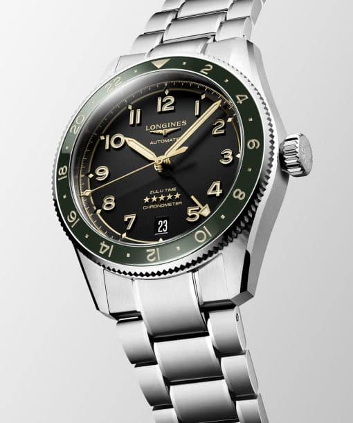 Alternative view of Longines Spririt Zulu Time GMT 39mm - L3.802.4.63.6