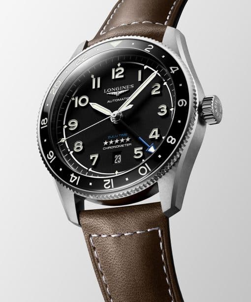 Alternative view of Longines Spirit Zulu Time GMT 42mm - L3.812.4.53.2