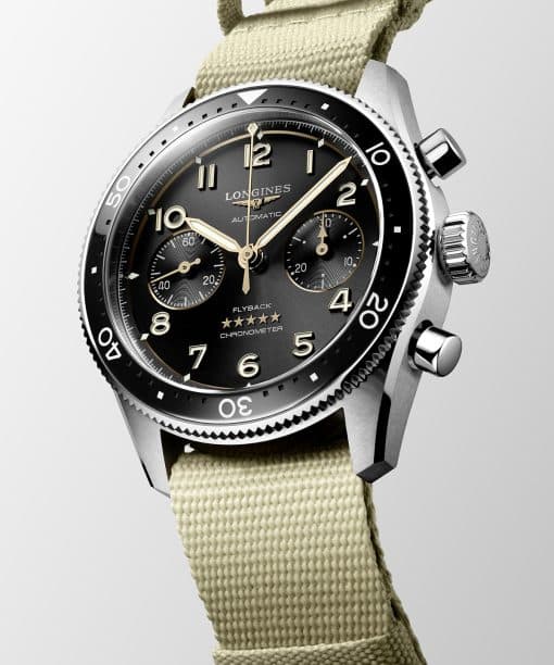 Alternative view of Longines Spirit Flyback - L3.821.4.53.9