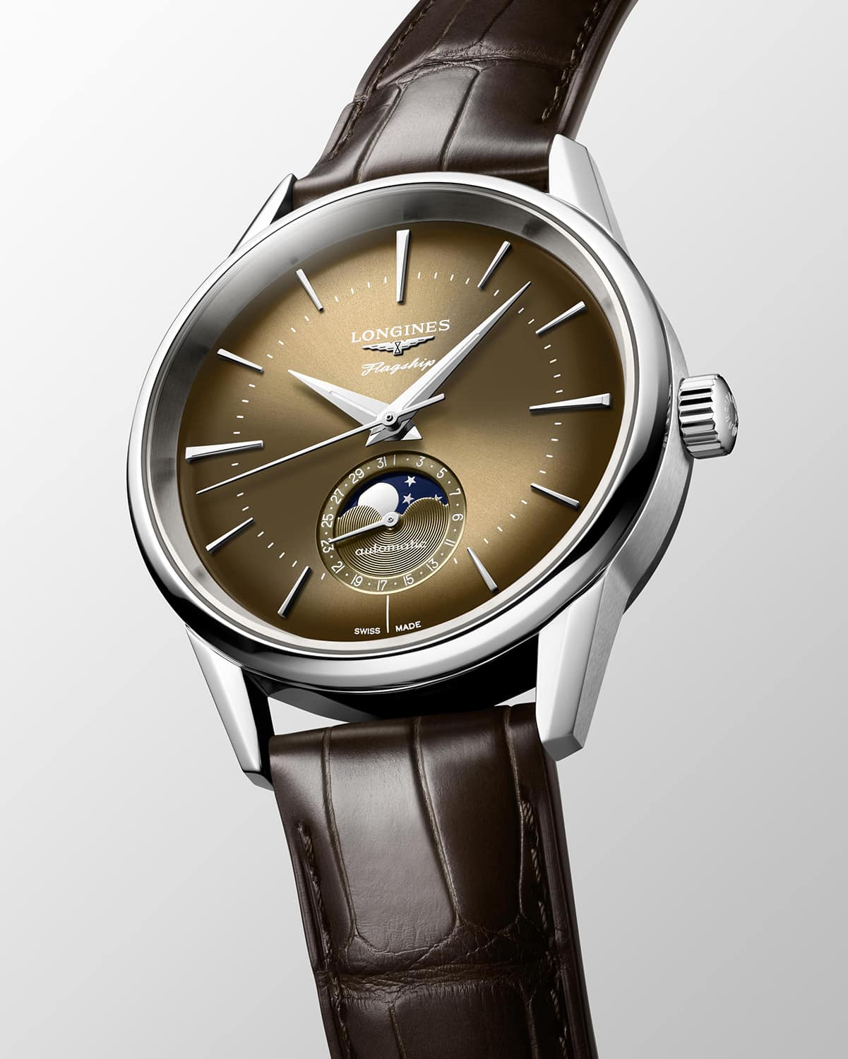 Longines Flagship Heritage Moonphase 38mm - L4.815.4.62.2 - Bilde 2