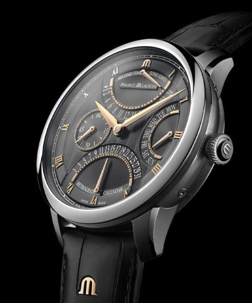 Alternative view of Maurice Lacroix Masterpiece Triple Rétrograde 43mm -  MP6538-SS001-310-1