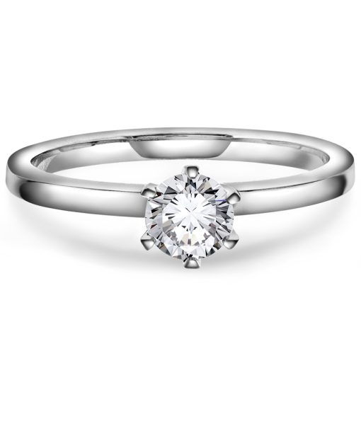 Contessa ring i gull LAB diamant 0,5 ct. - Bilde 2