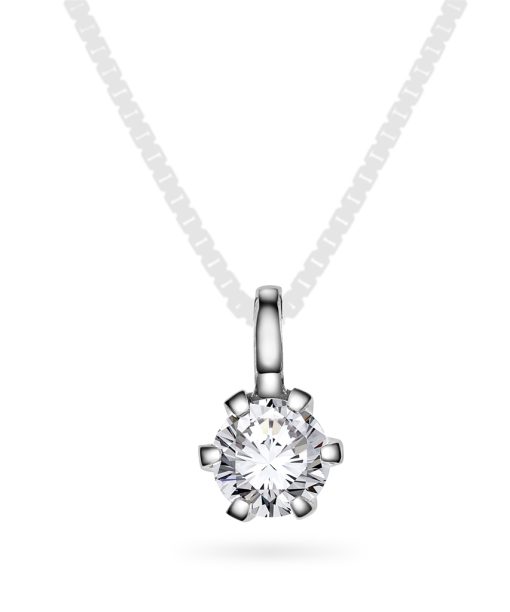 Contessa anheng gull LAB diamant 0,5 ct.