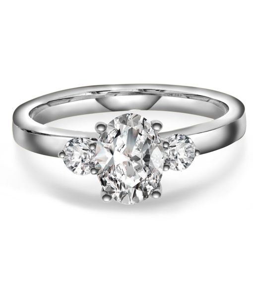 Duchess ring gull LAB diamanter 1,55 ct. - Bilde 2