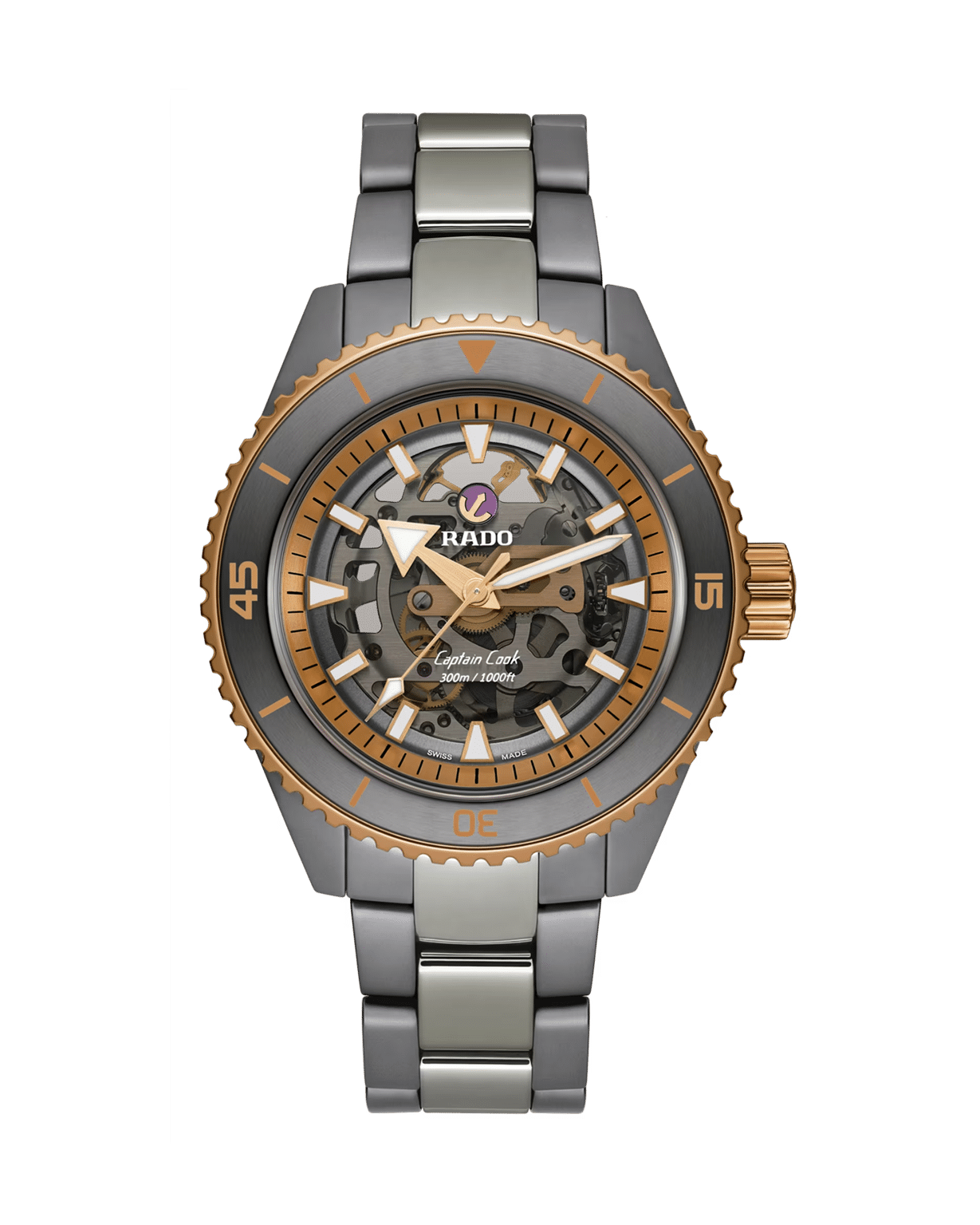 Rado Captain Cook High-Tech Ceramic Skeleton 43MM - R32148162