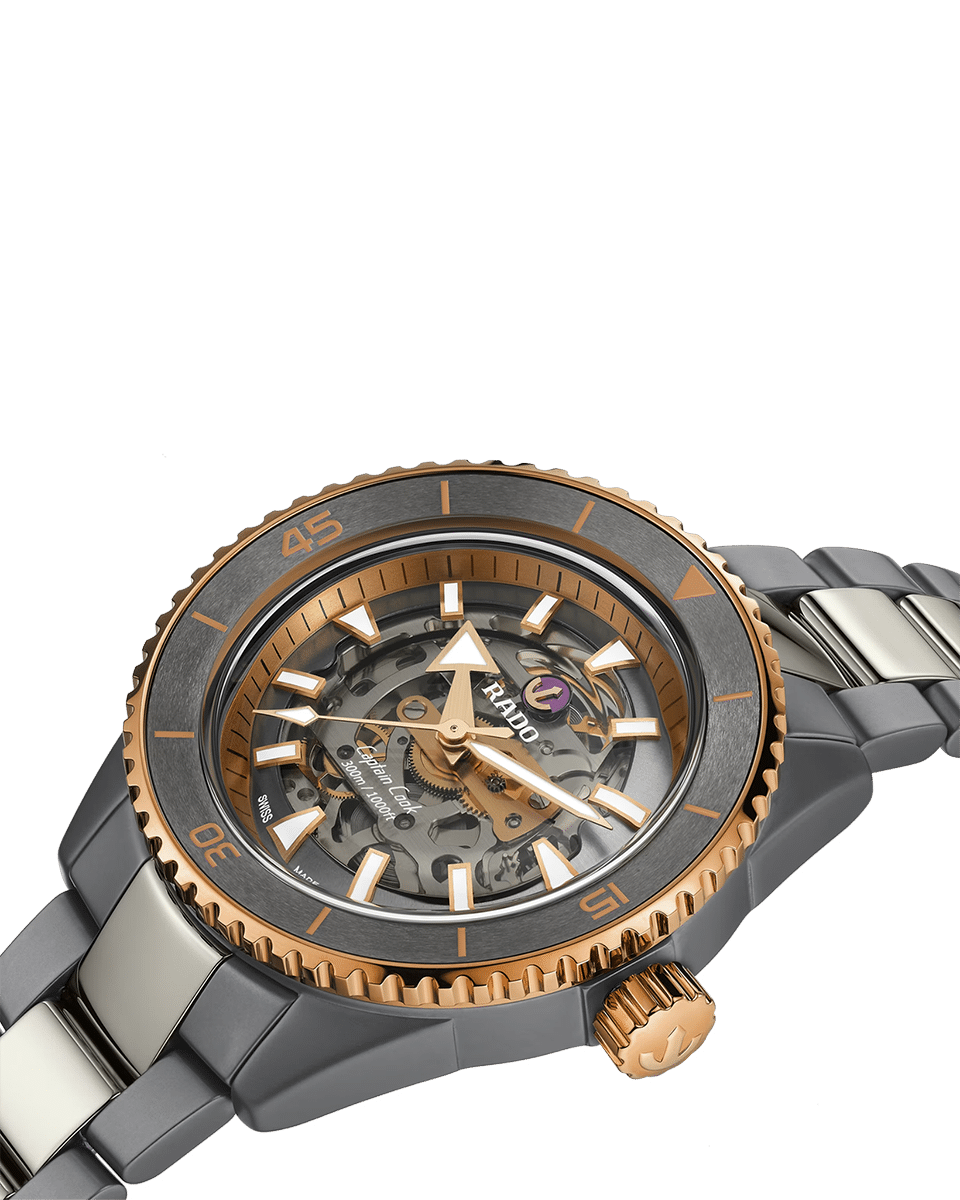 Rado Captain Cook High-Tech Ceramic Skeleton 43MM - R32148162 - Bilde 4