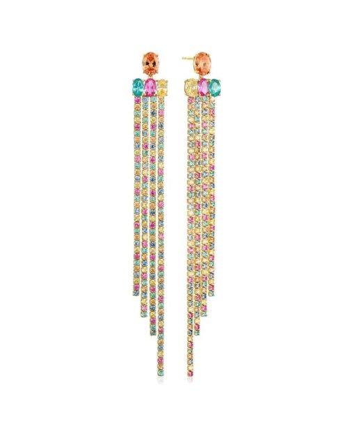 Sif Jakobs Earrings Ellisse Lungo Exclusive Grande