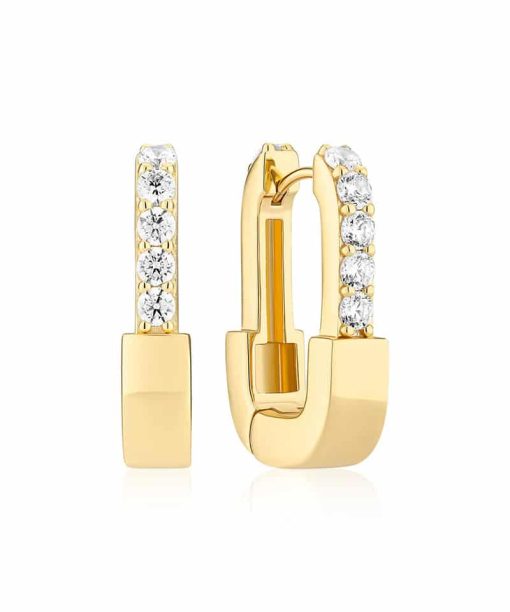 Sif Jakobs Earrings Maratea with white zirconia