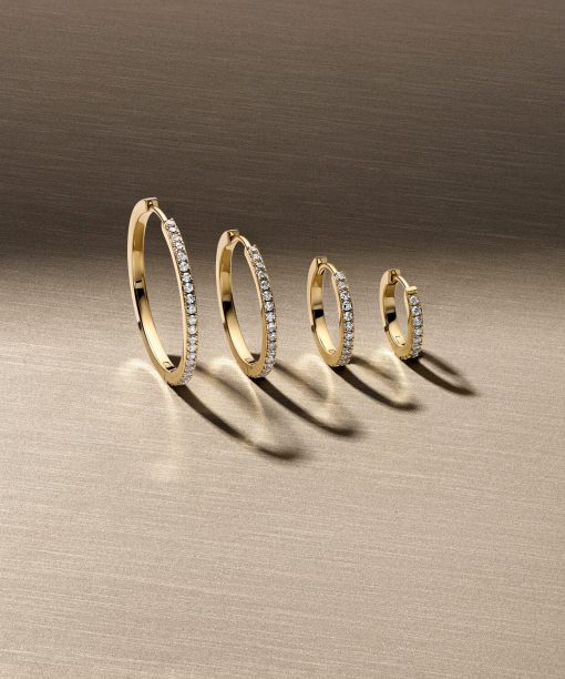 Alternative view of Sif Jakobs Earring Alba Single - with lab-grown diamonds