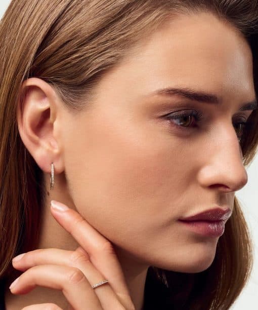 Alternative view of Sif Jakobs Earring Alba Single - with lab-grown diamonds