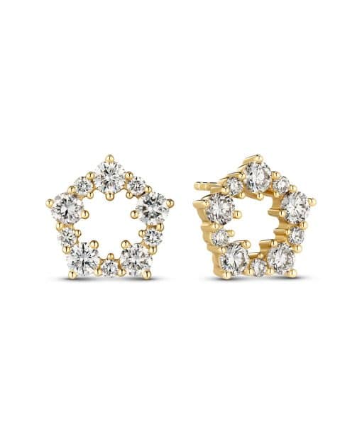 Sif Jakobs Earrings Brina - with lab-grown diamonds
