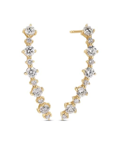 Sif Jakobs Earring Brina Lungo Piccolo - with lab-grown diamonds