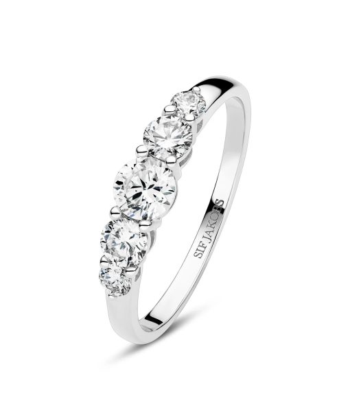 Sif Jakobs Ring Tiara - with lab-grown diamonds