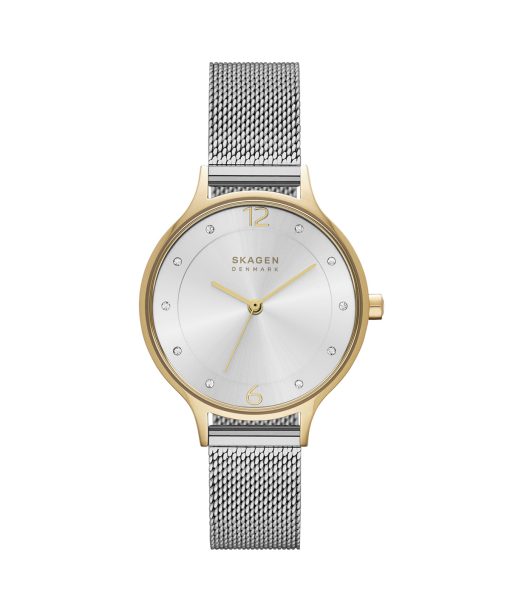 Skagen Anita Lille Two-Tone Steel Mesh Watch - SKW2340