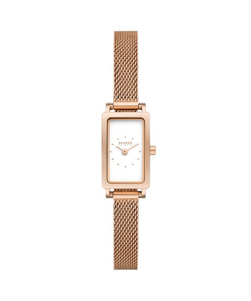 Skagen Hagen Micro Two-Hand Rose Gold Stainless Steel Watch - SKW3148