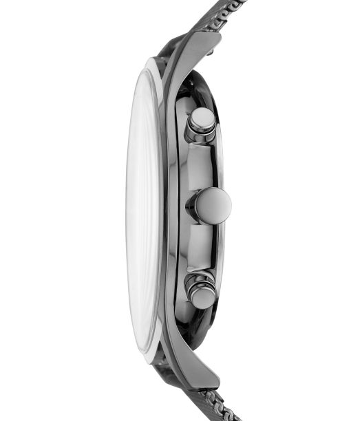 Alternative view of Skagen Holst Chronograph Charcoal Steel Mesh Watch - SKW6608