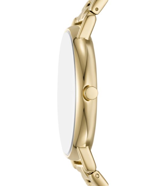 Alternative view of Skagen Signatur Three-Hand Gold Stainless Steel Watch - SKW6945