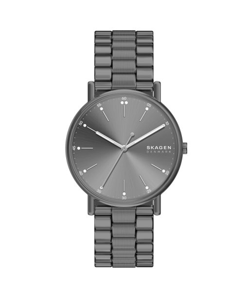 Skagen Signatur Three-Hand Gunmetal Stainless Steel Watch - SKW6951