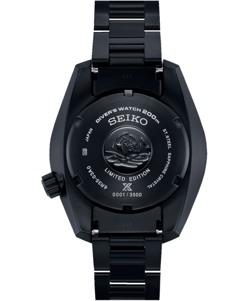 Alternative view of Seiko Prospex Black Series ‘Night Vision’ Sumo Diver Limited Edition - SPB433J1