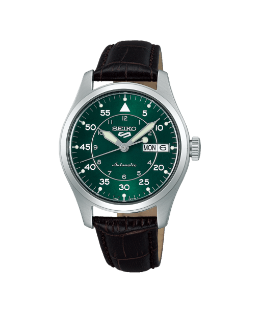 Seiko 5 Sports "Kelly Green Flieger" Suit Style - SRPJ89K1