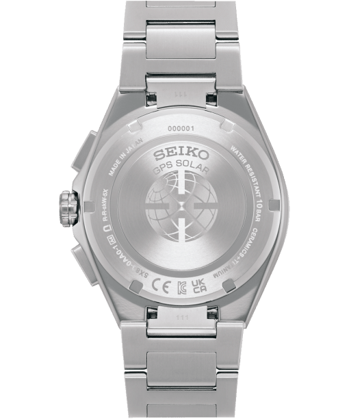 Alternative view of Seiko Astron GPS Solar Dual-Time Chronograph 5X83 - SSH151J1