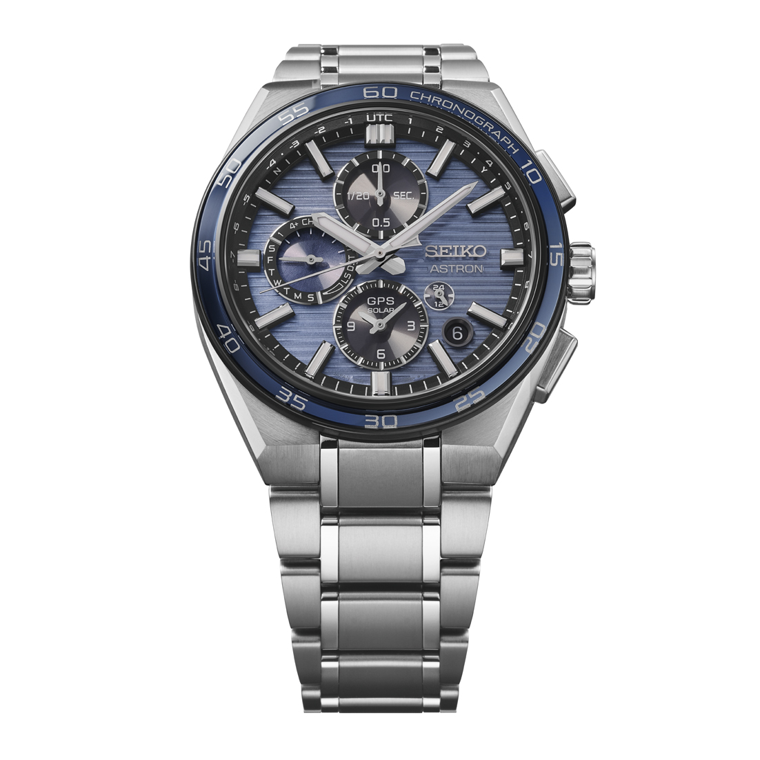 Seiko Astron GPS Solar Dual-Time Chronograph 44mm - SSH175J1 - Bilde 3
