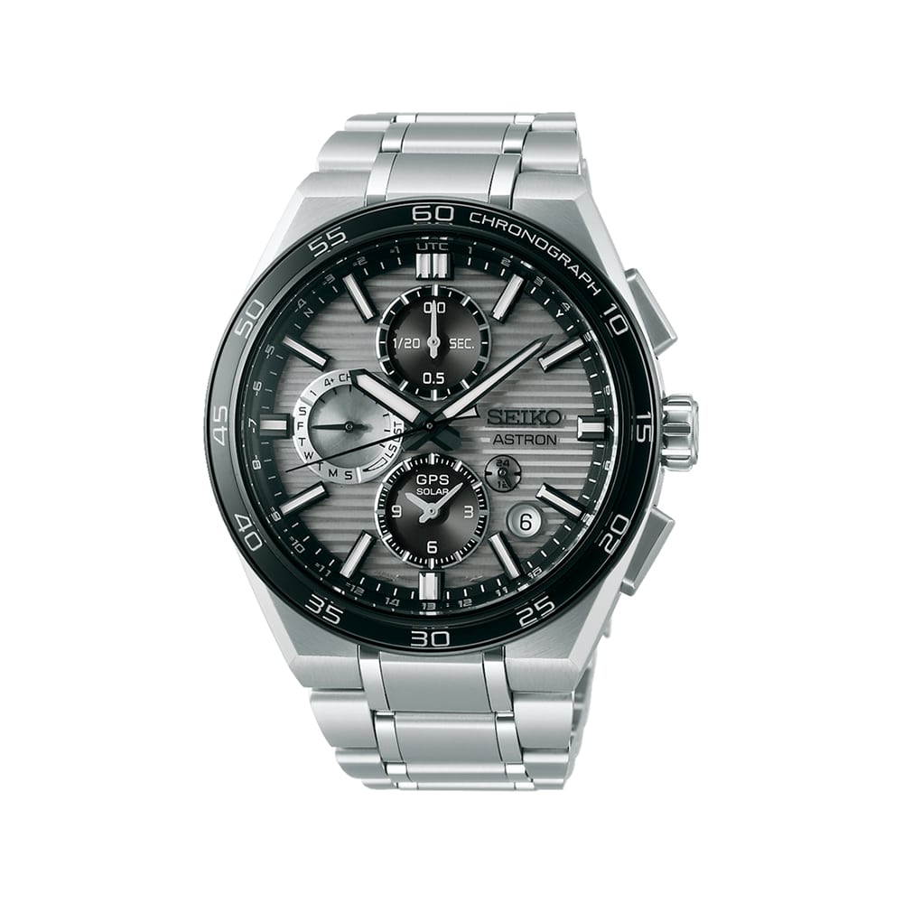 Seiko Astron GPS Solar Dual-Time Chronograph 44mm - SSH177J1