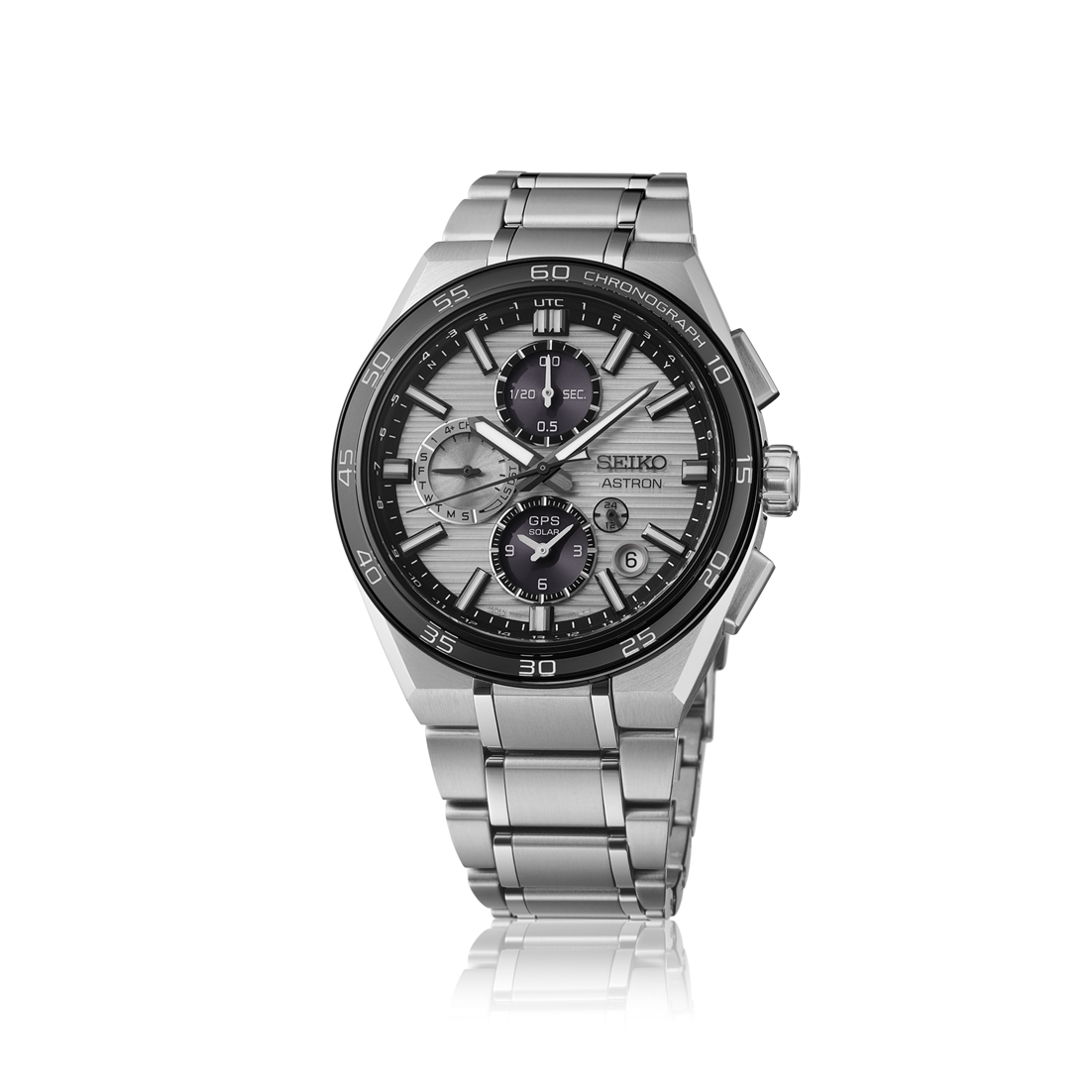 Seiko Astron GPS Solar Dual-Time Chronograph 44mm - SSH177J1 - Bilde 4